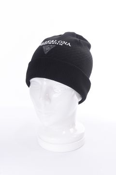JACQUARD KNIT CAP / ジャガード ニット キャップ (ブラック)