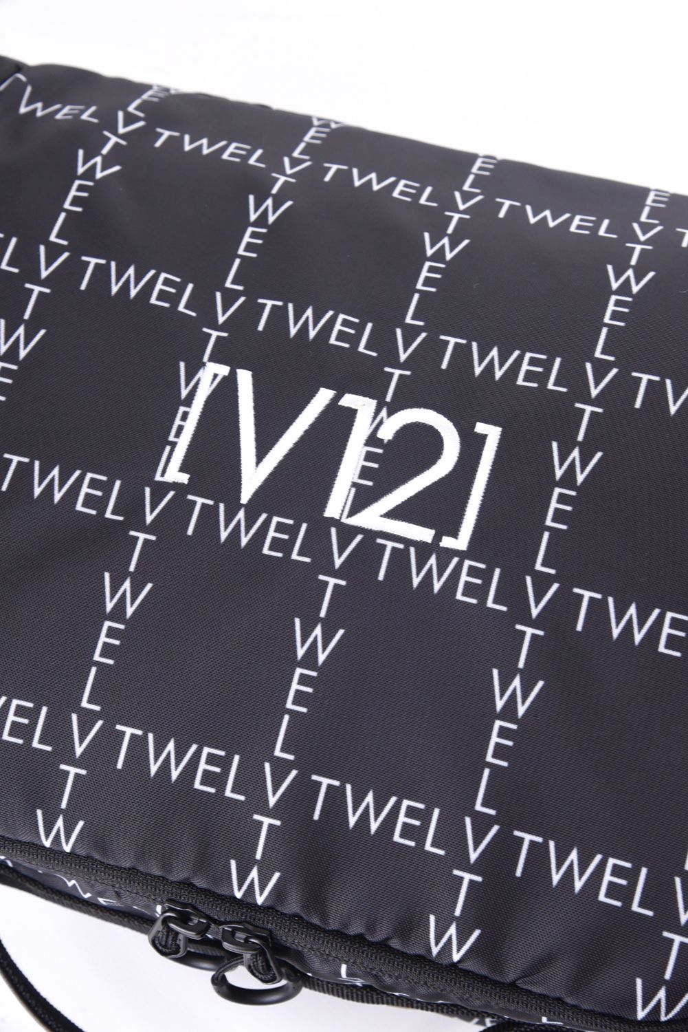 【26SS】 TYPO GRID SHOES CASE / ブランドロゴ シューズケース (ブラック)