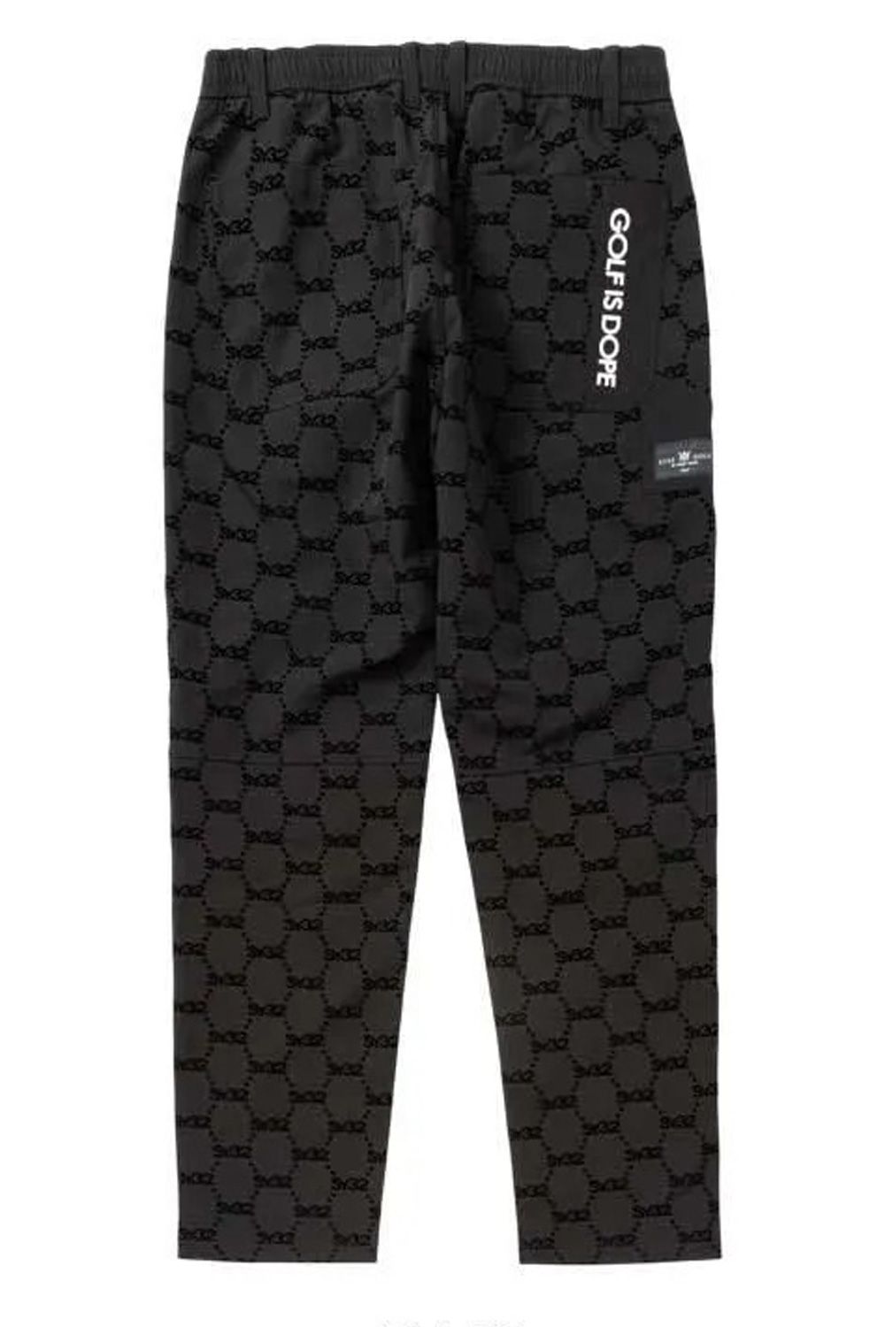 【25AW】 FLOCKY STRETCH LONG PANTS / フロッキーストレッチ ロングパンツ (ブラック)