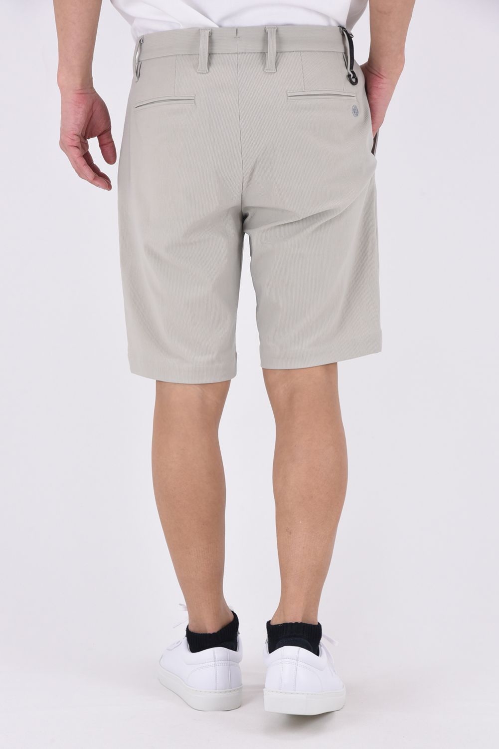 【26SS】 MEN'S NYLON CORDUROY SHORT PANTS / ナイロンコーデュロイ ショートパンツ (サンド)