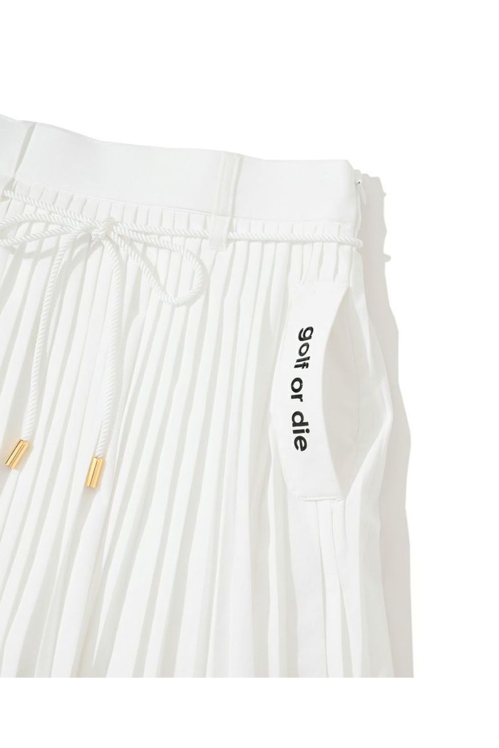MARK&LONA ホワイトスカート MARK&LONA - 【2025AW】【レディース】 RIPPLE PLEAT UTILITY