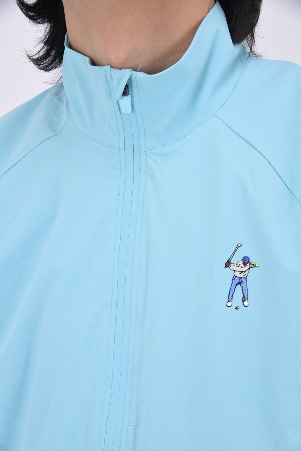 Eastside Golf - 【25SS】 SS1/2 ZIP NYLON WIND SHIRT / 裏