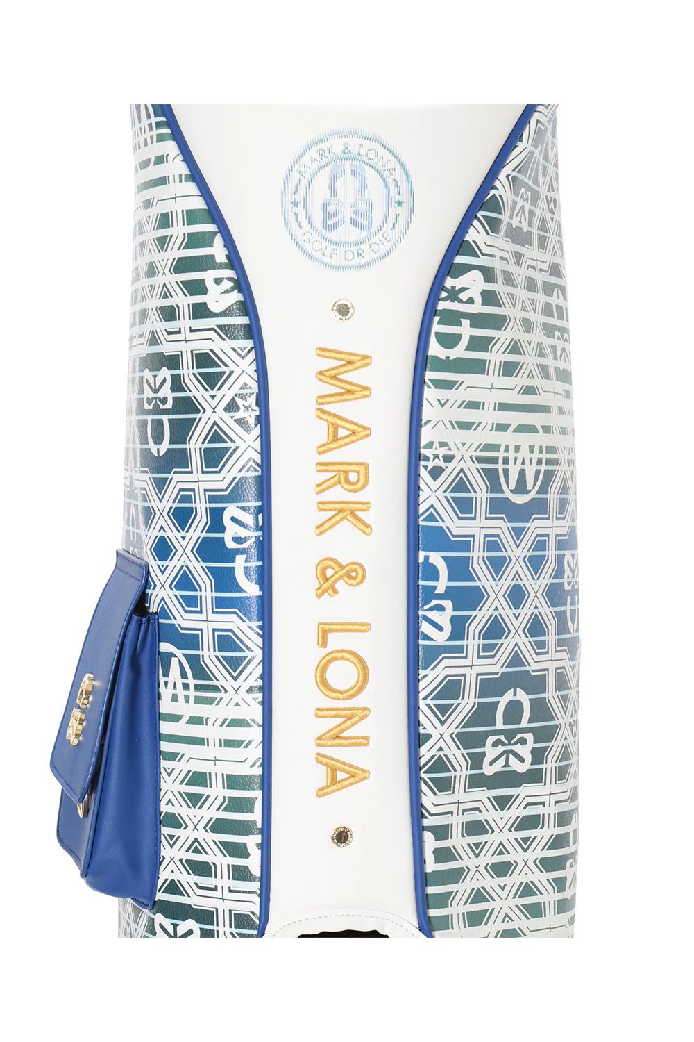 【26SS】【銀行振込・代金引換不可】【返品・交換不可】 RITMO MONOGRAM STAND BAG / ジオメトリックパターン スタンドタイプ キャディバッグ (ホワイト)