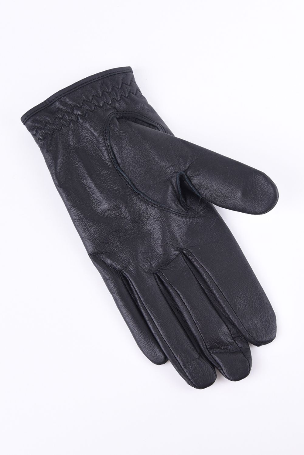 【26SS】 EVER BREATHABLE LEATHER GOLF GLOVE / ラムレザー ブランクスカルロゴ 左手用グローブ (ブラック)