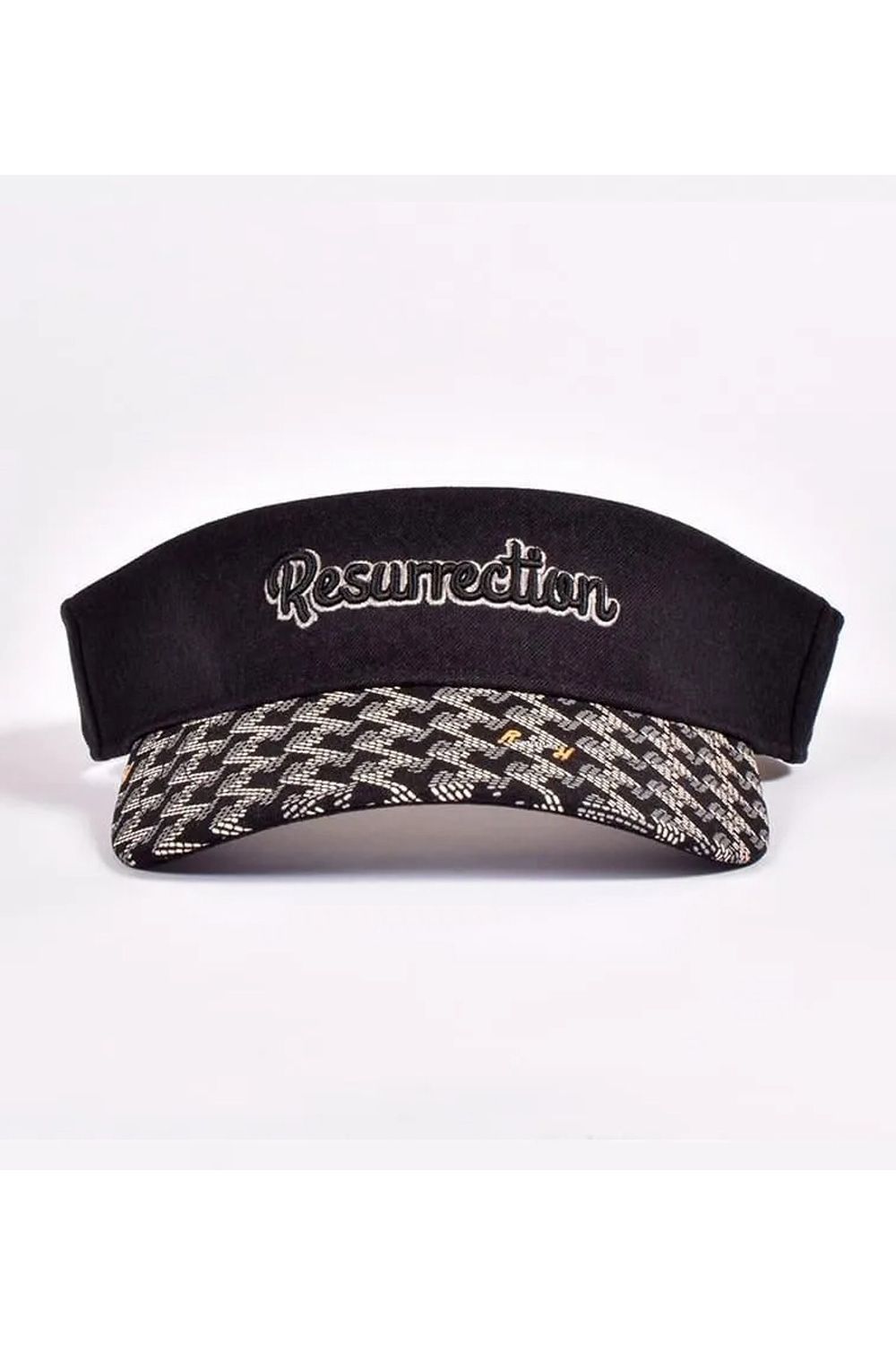 【26AW】 GM BRIM VISOR LANATEC / ブランドロゴ刺繍 オリジナルテキスタイル サンバイザー （ブラック)