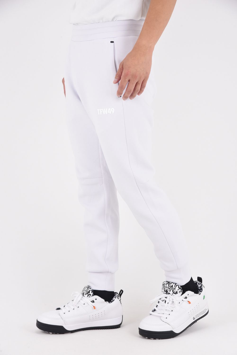 【25AW】 CARDBOARD MATERIAL JOGGER PANTS / ダンボール素材 ジョガー パンツ (アイスグレー)