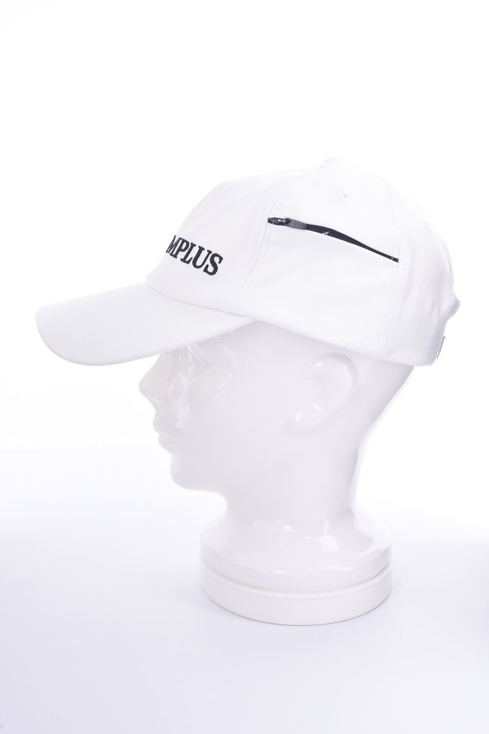 LUXE AKM PLUS LOGO CAP / ブランドロゴ キャップ ホワイト