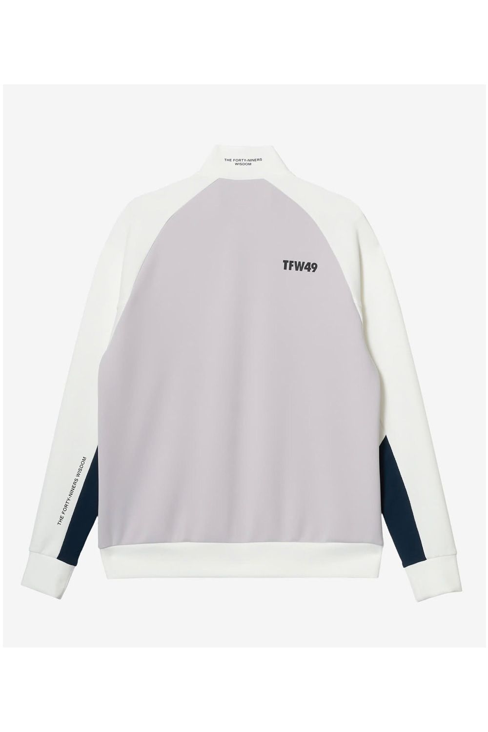MOCK NECK HALF ZIP / ハーフジップ モックネック (ホワイト)