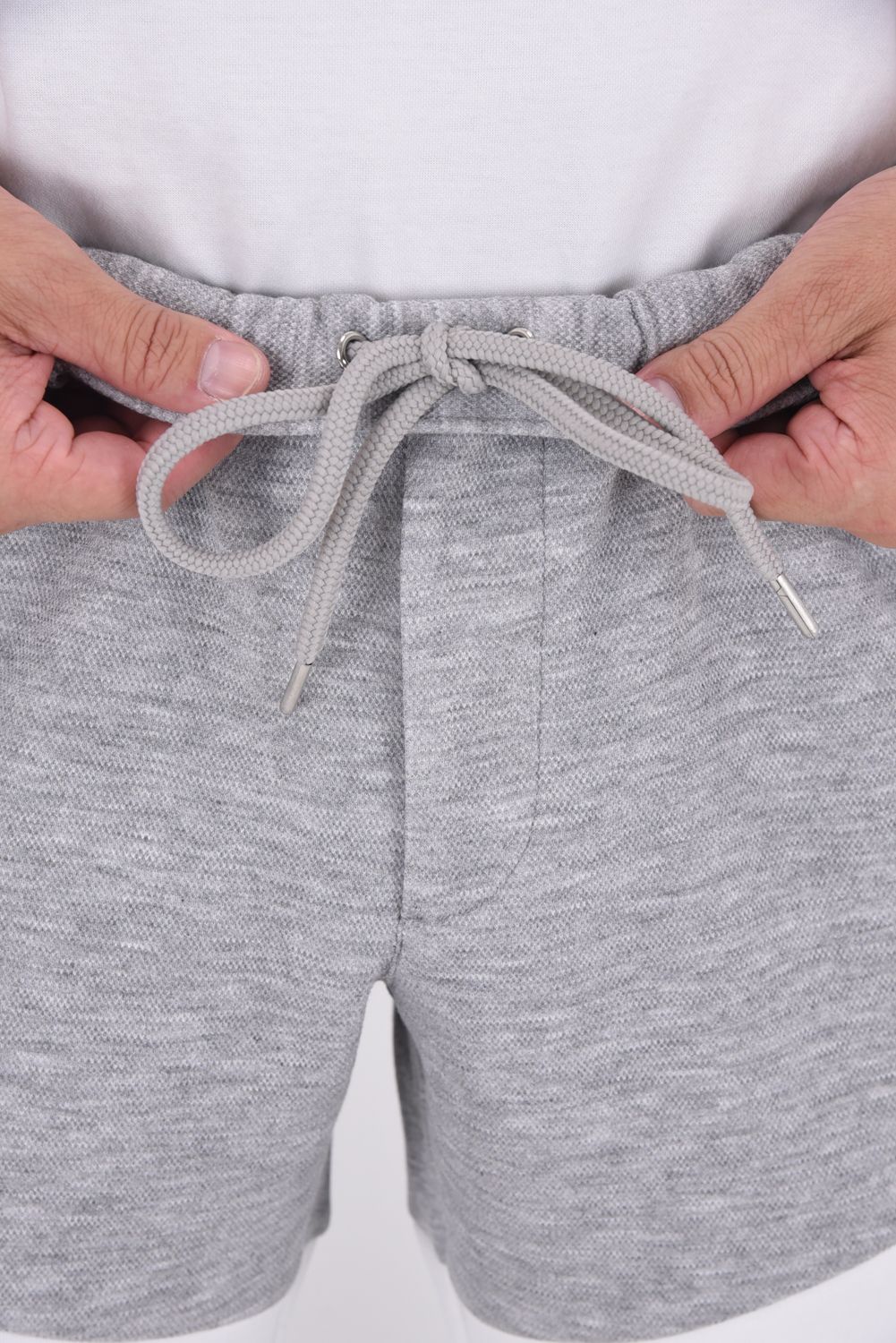 【25AW】 SW HC PANTS / ツートーン 異素材切り替え ロングパンツ (ホワイト)