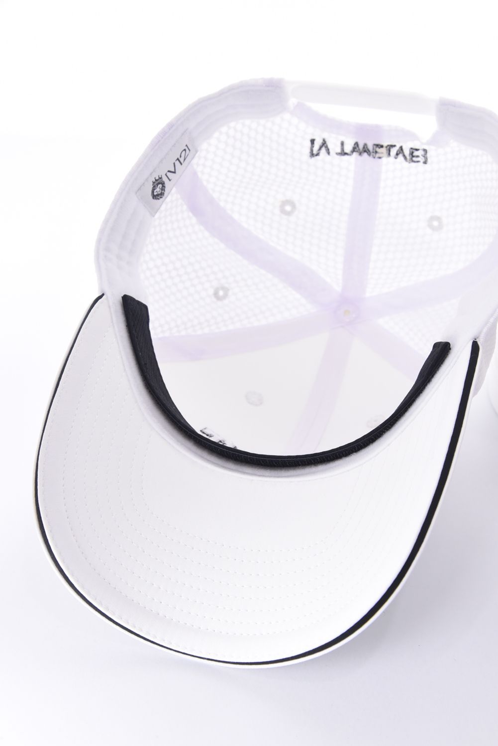 【26SS】 ARC CAP / 3Dブランドロゴ刺繍 メッシュキャップ (ホワイト)