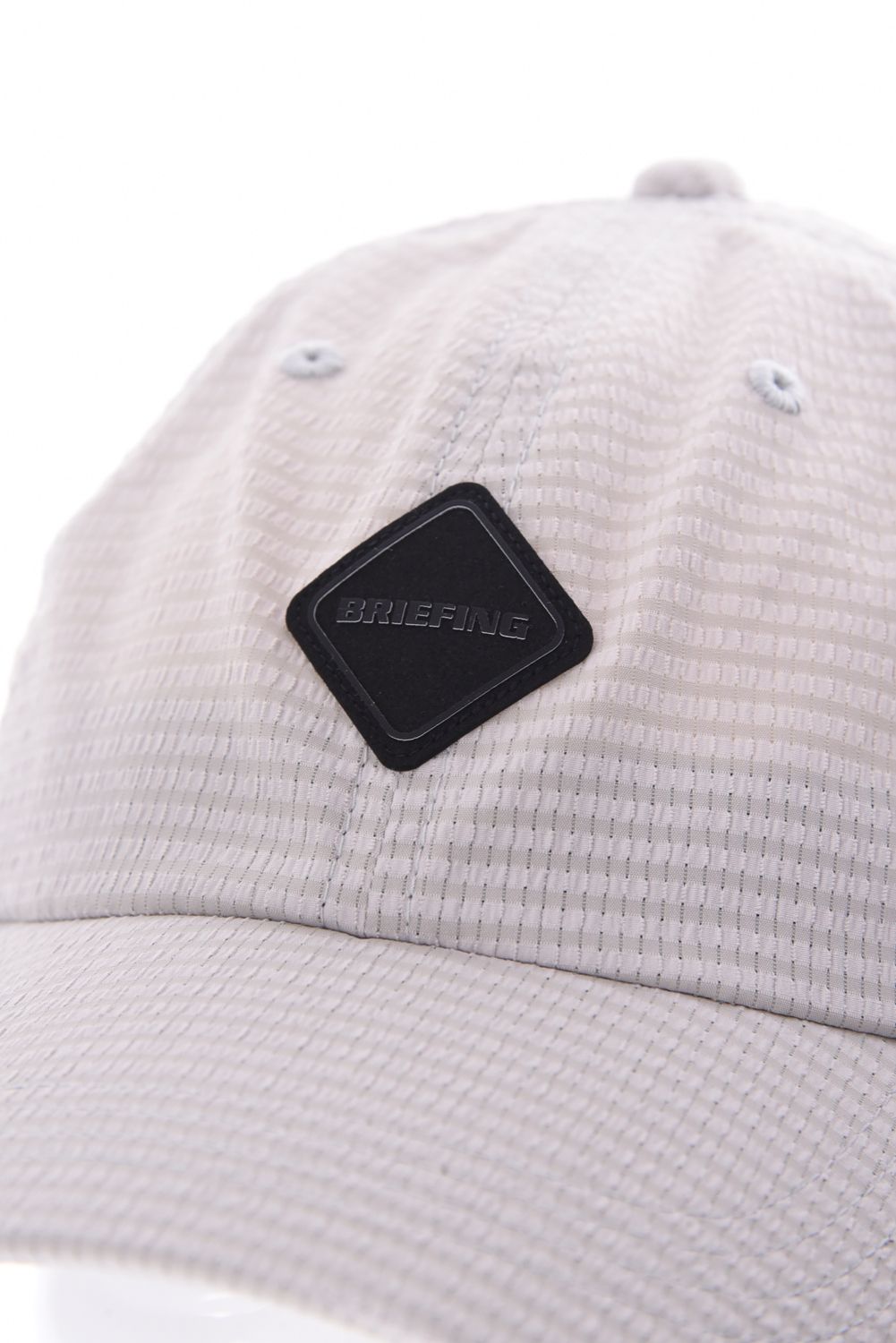 【26SS】 MEN’S SEERSUCKER CAP / シアサッカー ダイヤモンドロゴ キャップ (ベージュ)