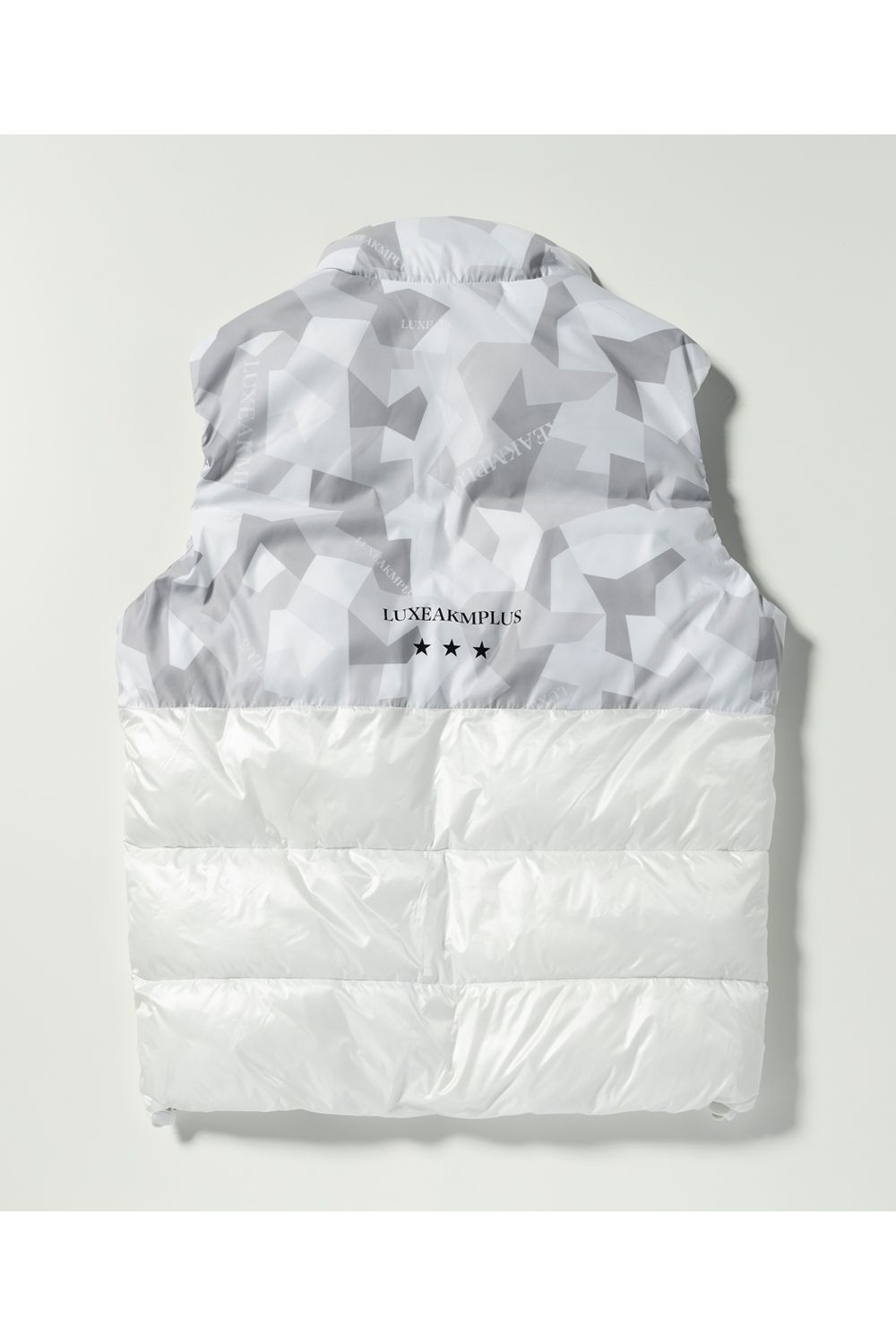 VERTICAL LOGO VEST / バーチカル ロゴ ベスト (ホワイトカモ)