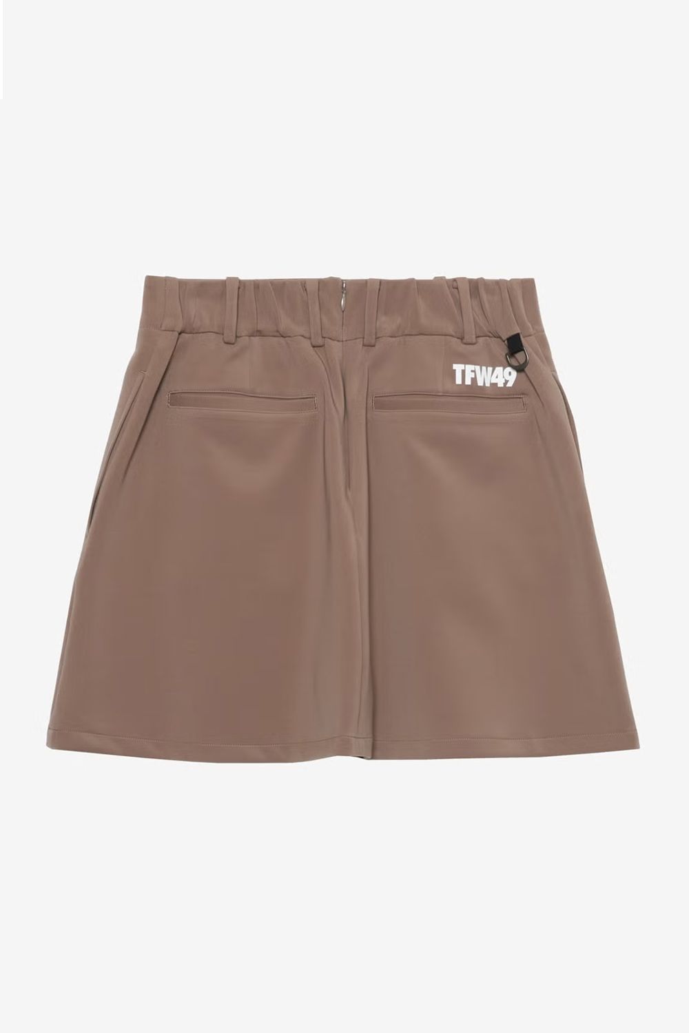 【26SS】【レディース】 BOX PLEATED SKIRT / ボックスプリーツスカート (インナーパンツ一体型) (ブラウン)