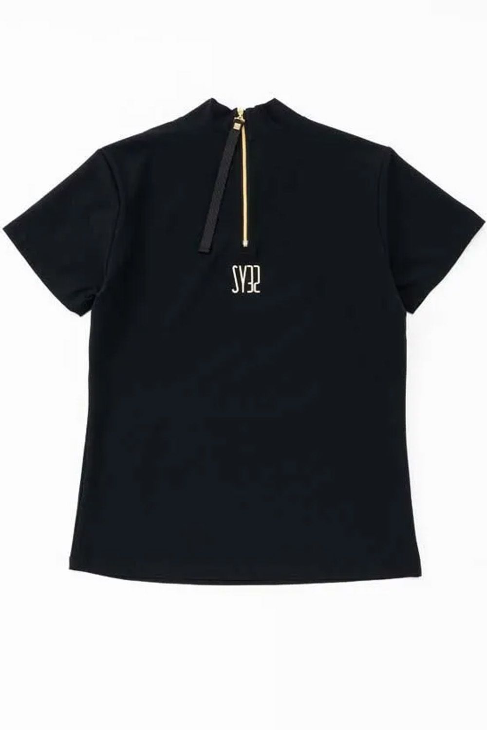 【26SS】【レディース】 BOSELLI MOCK / モックネック Tシャツ (ブラック)*