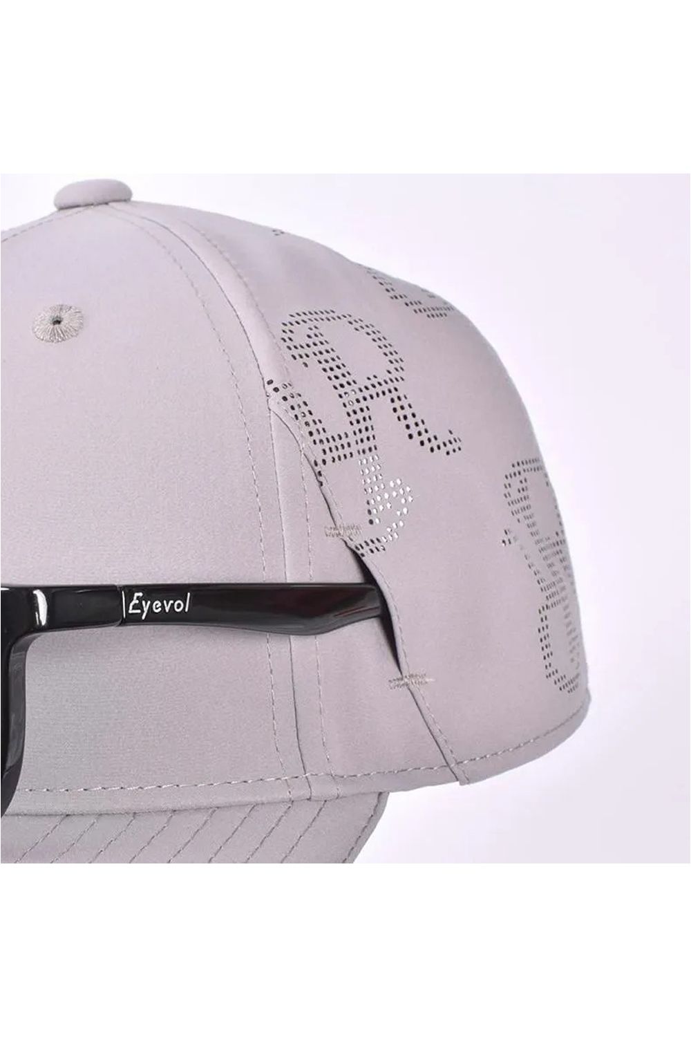 【26SS】 PUNCHING MESH CAP / RRロゴパンチング サングラススリット入り メッシュキャップ (グレー)