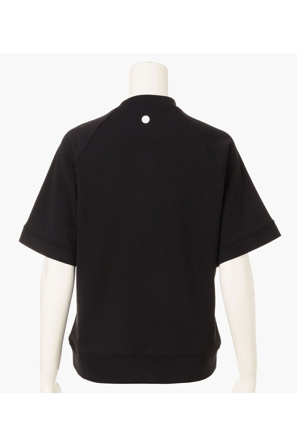 【26SS】【レディース】 WOMEN’S COLLEGE LOGO HIGHNECK / カレッジロゴ リラックスフィット モックネックTシャツ (ブラック)