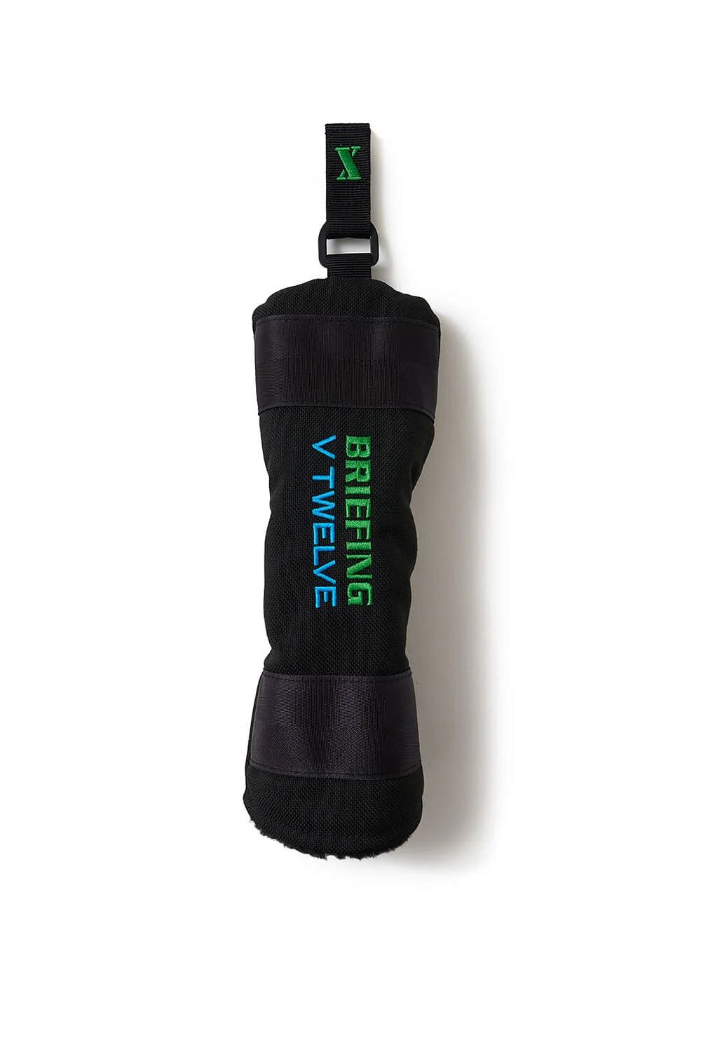 BG12 UTILITY / BRIEFINGコラボ ブランドロゴ刺繍 ユーティリティカバー (ブラック)