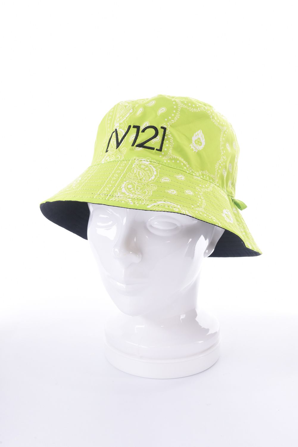 V12 - 【LEONコラボモデル】 REVERSIBLE BANDANA HAT / V12ロゴ