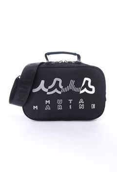 【26SS】 METER WAVE POUCH BAG / 3Dウェーブロゴ刺繍 2WAYポーチバッグ (ブラック)