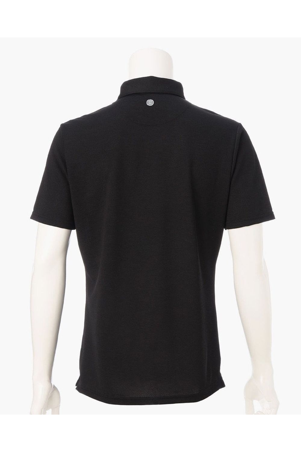 【26SS】 MEN'S LINEN-T WC SHIRT / リネンタッチ ワイドカラーポロシャツ (ブラック)
