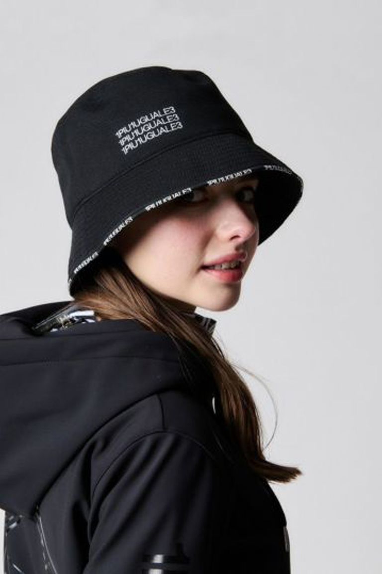 1PIU1UGUALE3 GOLF - BUCKET HAT / ブランドロゴ カノコ 