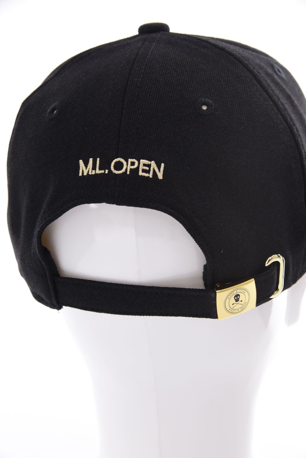 【26AW】 TRIUMPH SUEDE COMBO CAP / チャンピオンシップエンブレム バイカラー異素材 キャップ (ブラック)