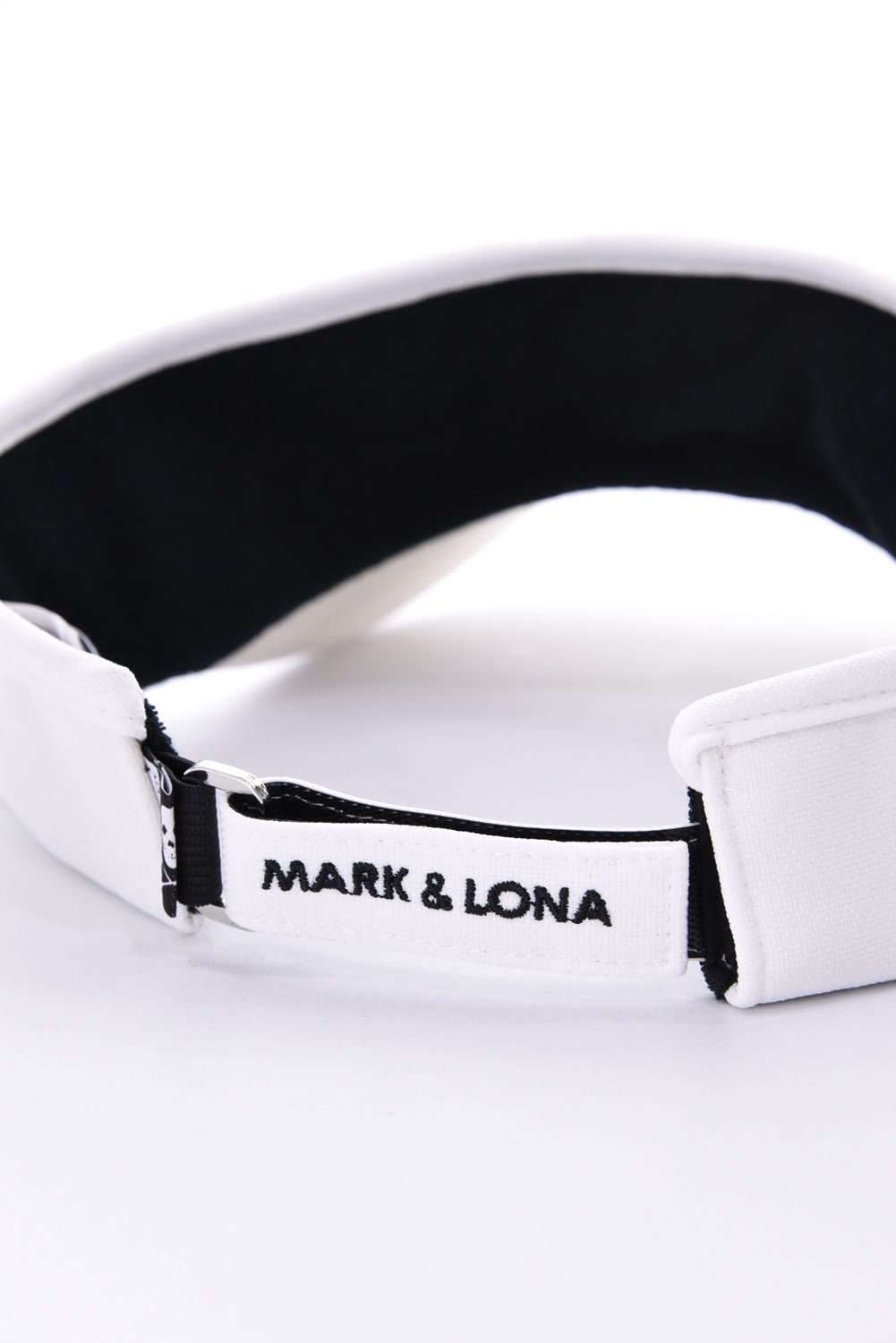 【26AW】 CHROME SKULL VISOR / サークルスカルバッジ リネンライク サンバイザー (ホワイト)
