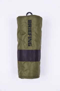 【26AW】 BARREL FAIRWAY WOOD COVER QUILTED LTD / キルティングナイロン バレル型  フェアウェイウッドカバー (オリーブ)