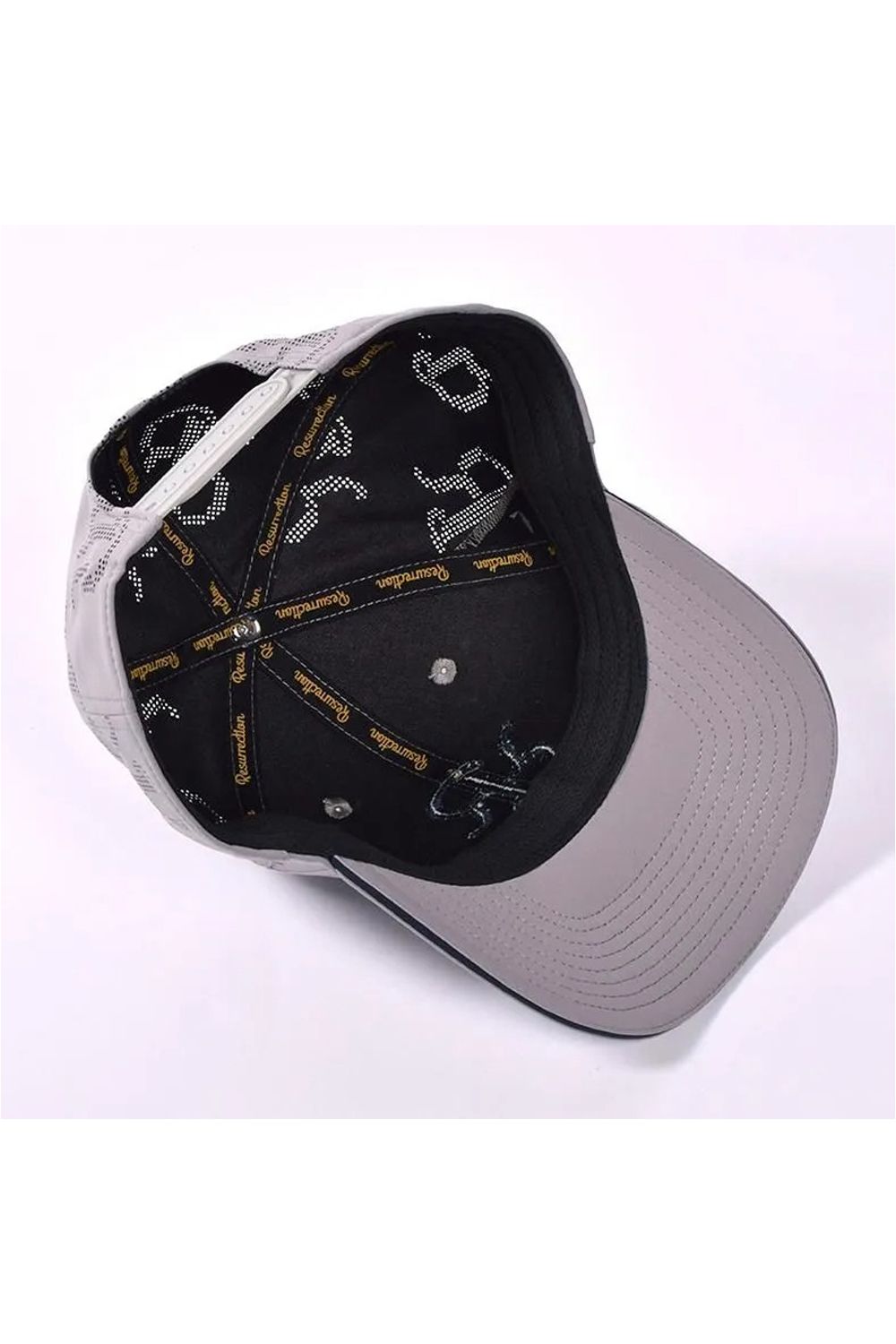 【26SS】 PUNCHING MESH CAP / RRロゴパンチング サングラススリット入り メッシュキャップ (グレー)