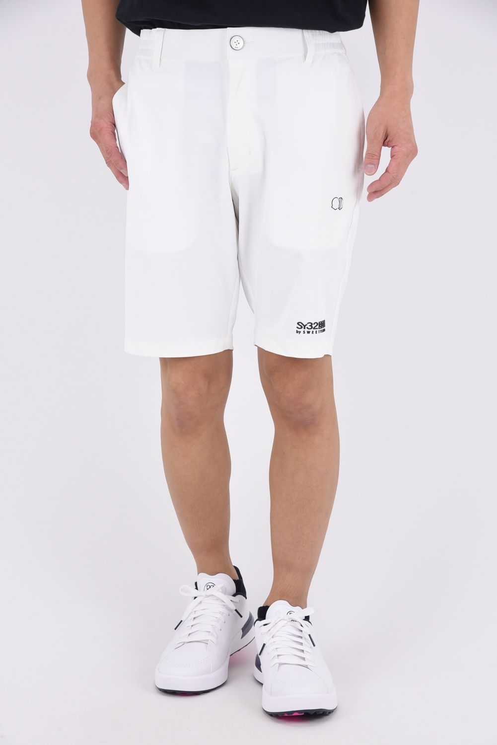 【26SS】 MINI HERRINGBONE SHORTS / ミニ ヘリンボーン ショートパンツ (ホワイト)