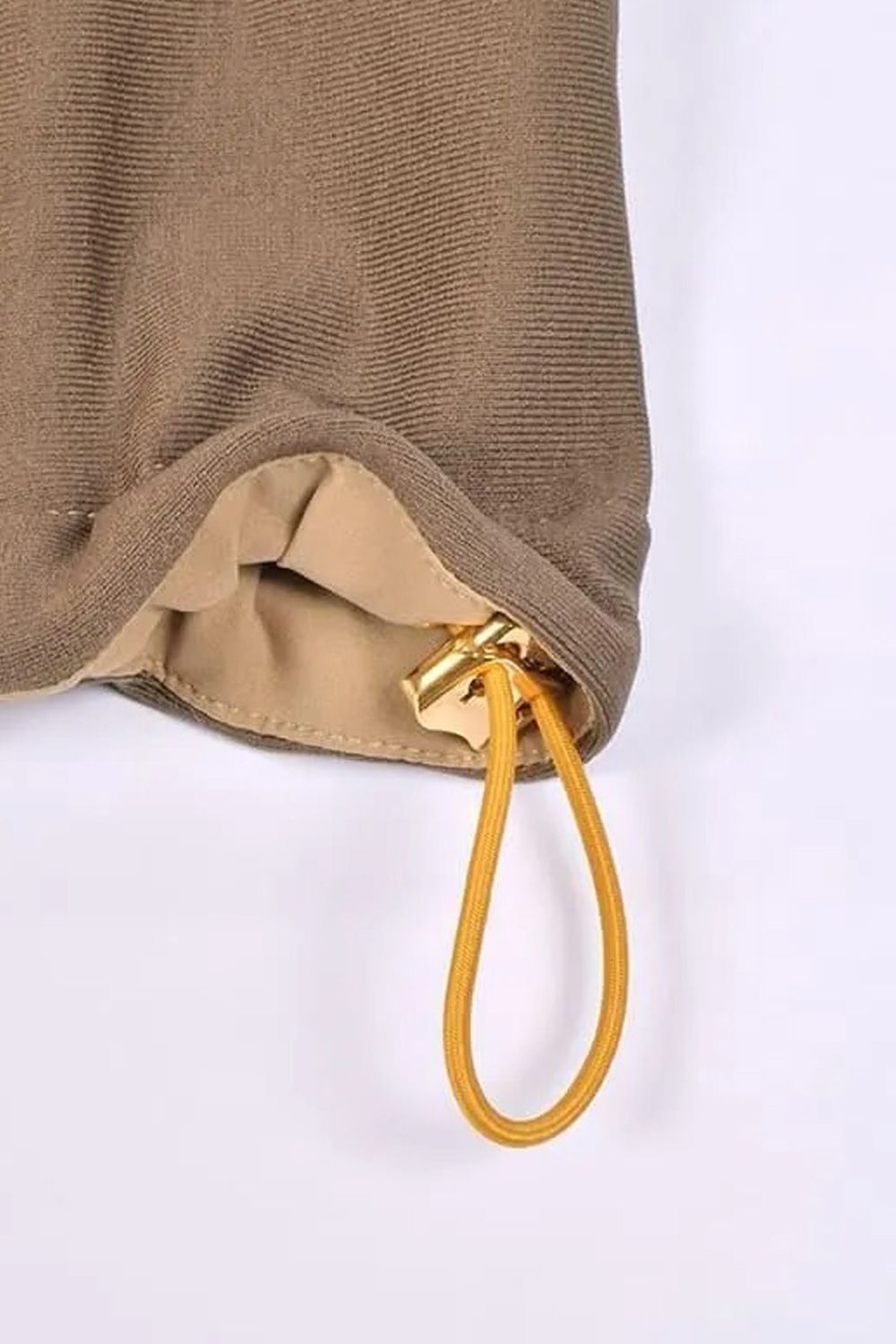 【25AW】 TWO-TONE PADDED VEST / 2トーン パデット ベスト (ベージュ/カーキブラウン)*