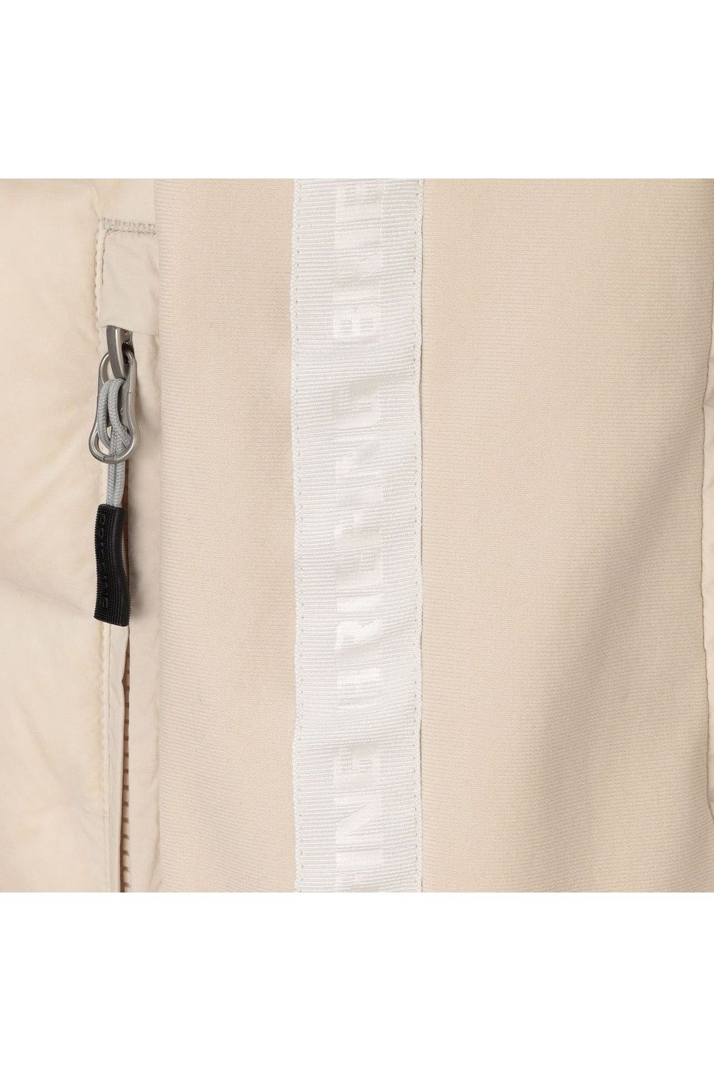 【25AW】【レディース】 WOMEN’S HYBRID DOWN PARKA / ストレッチタフタ ダイヤモンドロゴ ハイブリッドダウンジップパーカー (ベージュ)