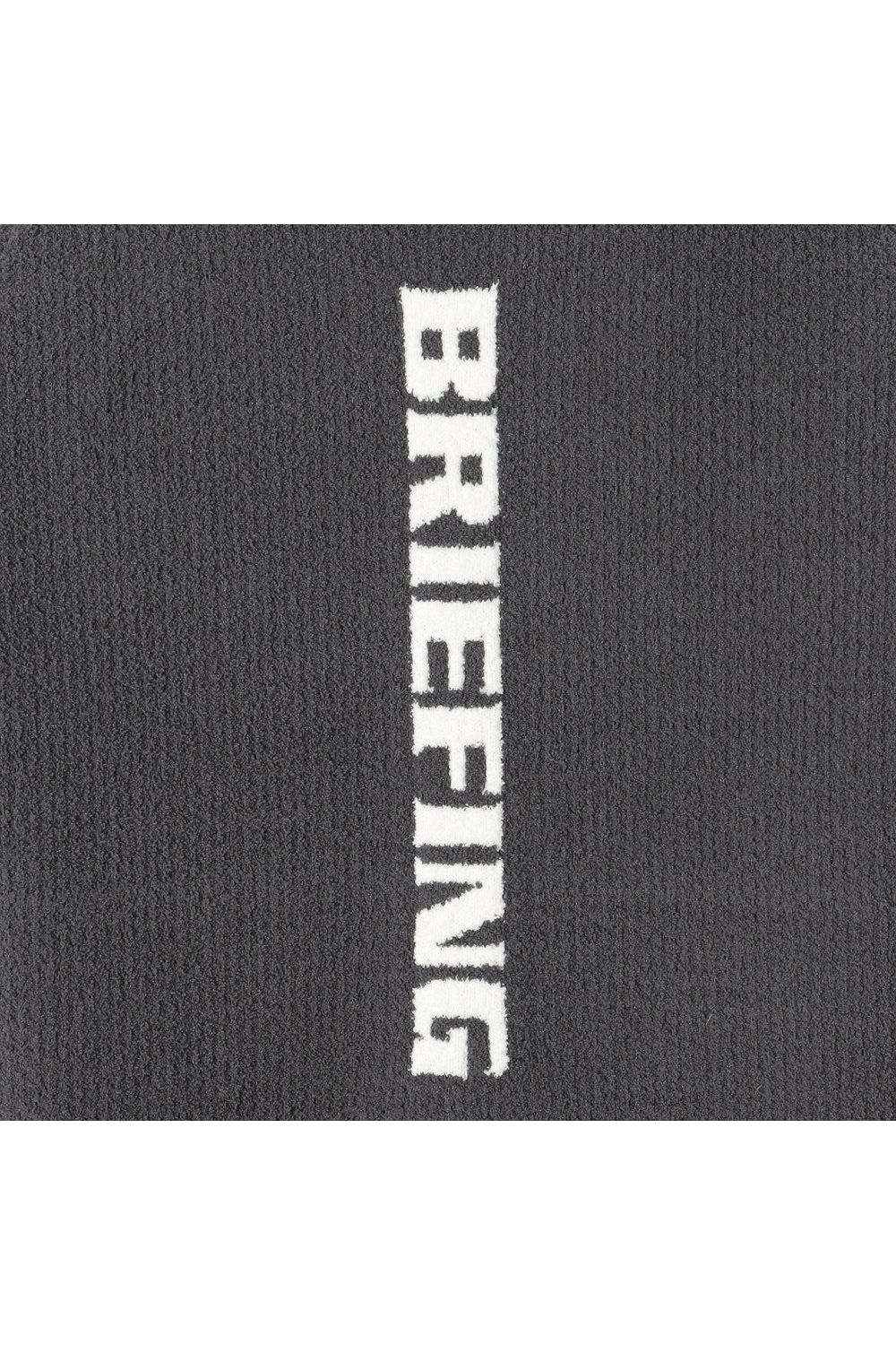 【26AW】【レディース】 WOMEN’S AIRY YARN KNIT CREWNECK / エアリーファブリック ブランドロゴ クルーネックニット (チャコール)