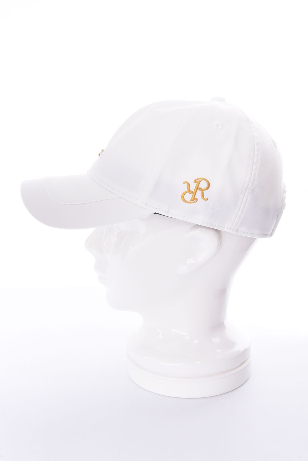 HYBRID 2TONE CAP / 異素材切り替え ツートーンキャップ (ホワイト)