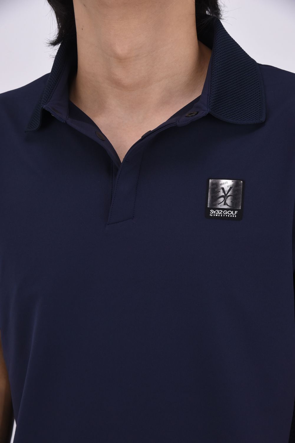 【26SS】 BOSELLI DRY POLO / ドライ ポロシャツ (ネイビー)