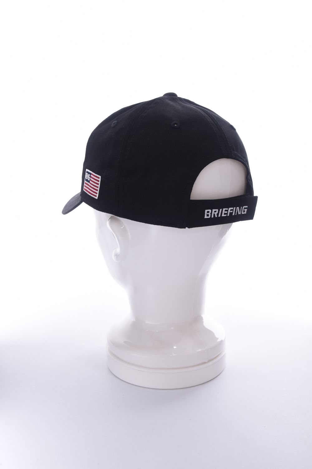 【26SS】 MEN’S BASIC CAP / ベーシック ブランドロゴ キャップ (ブラック)