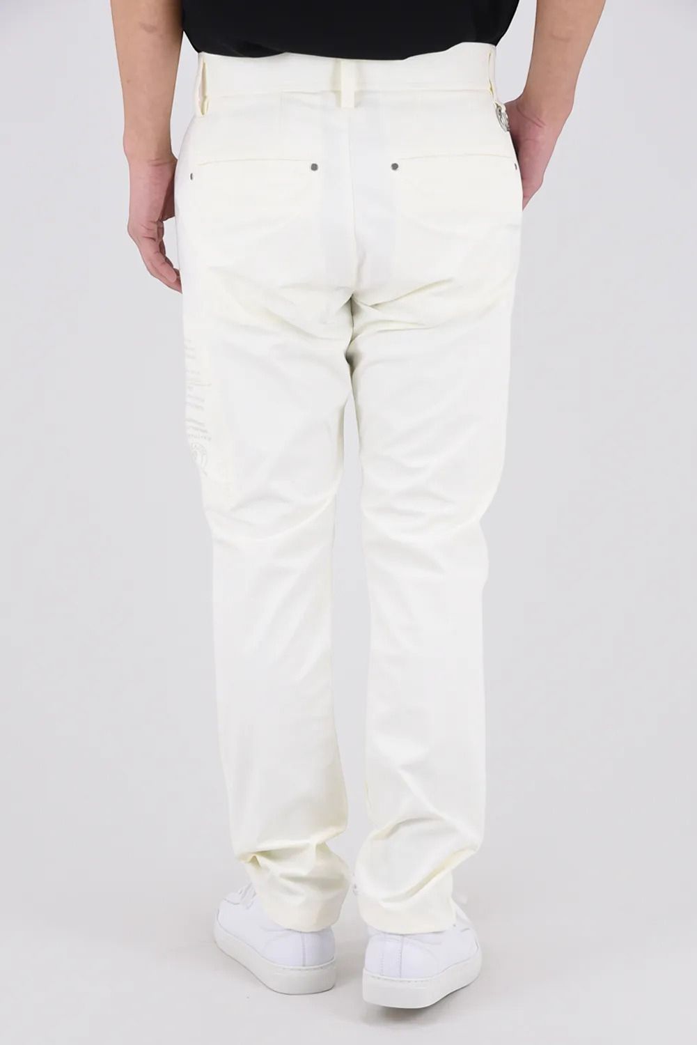 【26SS】 SCOPE ADAPTIVE UTILITY PANTS / ナイロンタフタ パッチポケット ハイストレッチ ロングパンツ (ホワイト)