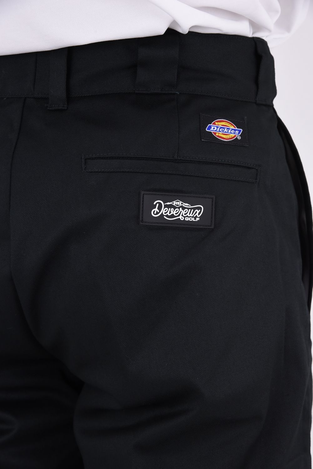 【26AW】 Dickies x DEVEREUX WORK PANTS / ディッキーズコラボ ストレッチロングパンツ (ブラック)
