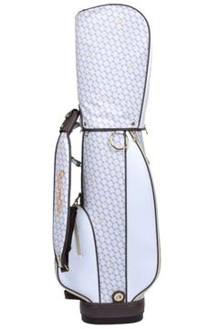 【26SS】【銀行振込・代金引換不可】【返品・交換不可】 RALLINA (ラリーナ) / ブランドオリジナルテキスタイル カートタイプ キャディバッグ （アクア）*