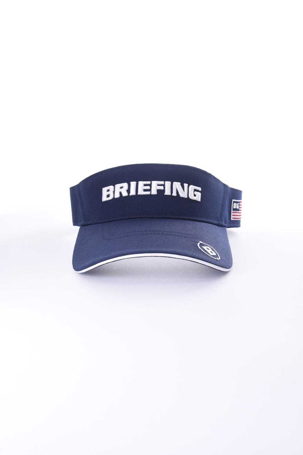 BRIEFING ゴルフ メンズ　ニットサンバイザー ネイビー　サイズFREE BRIEFING GOLF 正規品 ブリーフィング ゴルフ サンバイザー 帽子