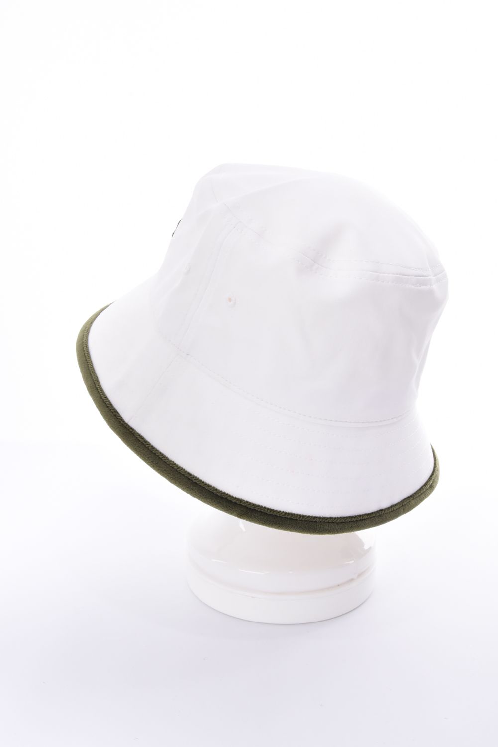 【26AW】 VELOUR BRIM BUCKET HAT / ベロアブリム バケットハット (ホワイト)
