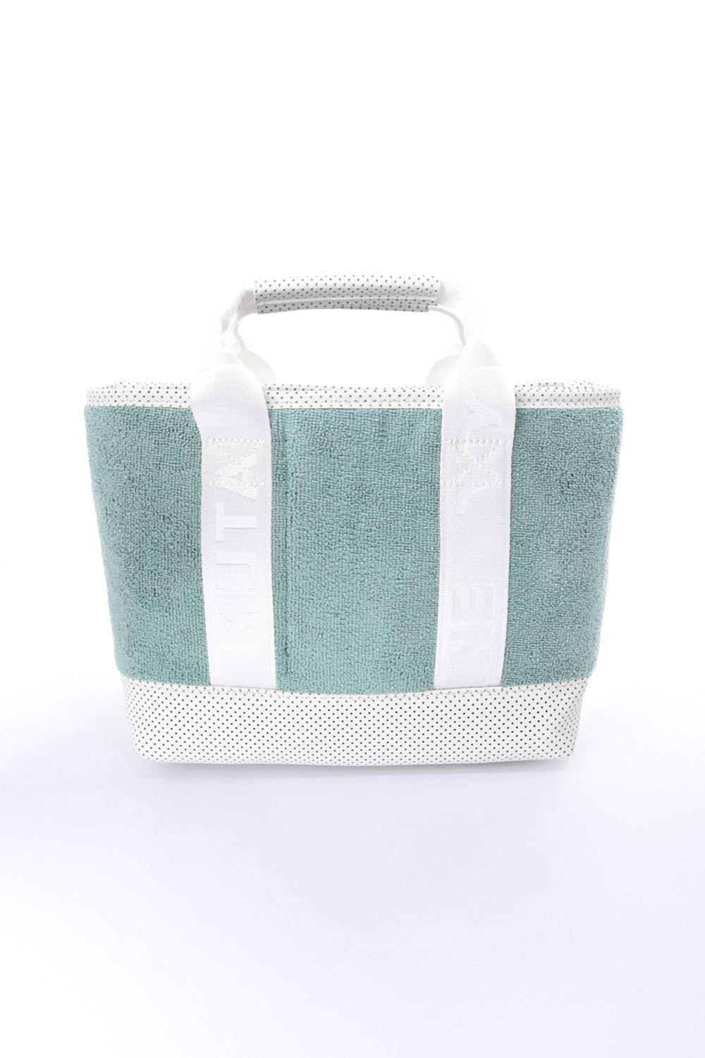【26SS】 PILE PARTITION TOTE BAG / パイル生地 パーテーショントートバッグ (ライトグリーン)