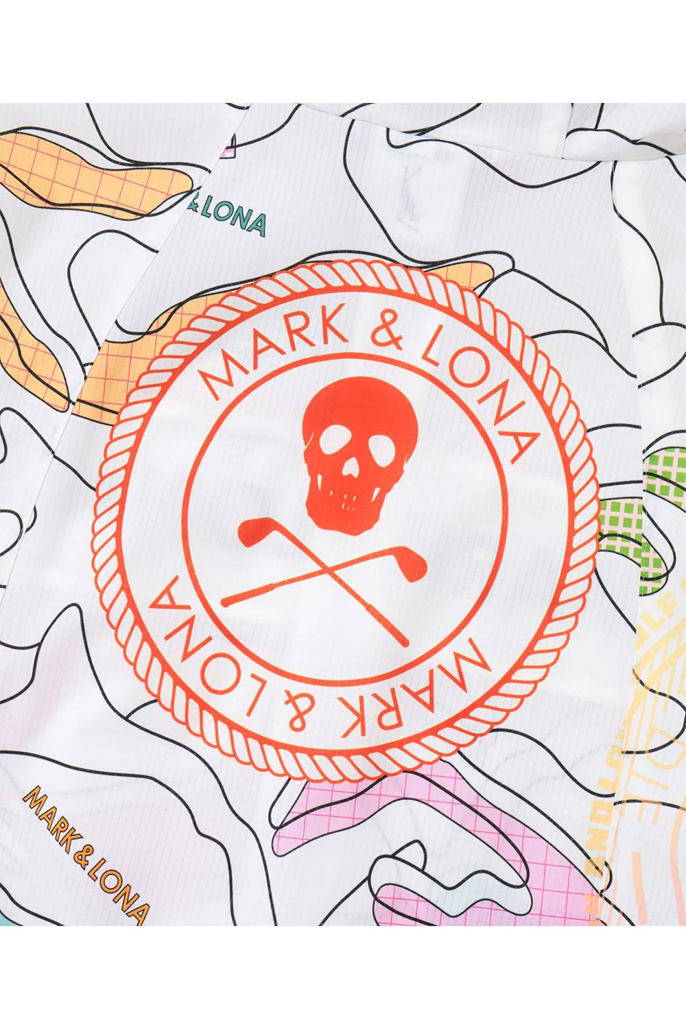 【26SS】【レディース】 AXON CAMO AIRTECH STRETCH HOODIE / 高機能メッシュ素材 カモフラージュプリント フーデットライトジャケット (ホワイト)