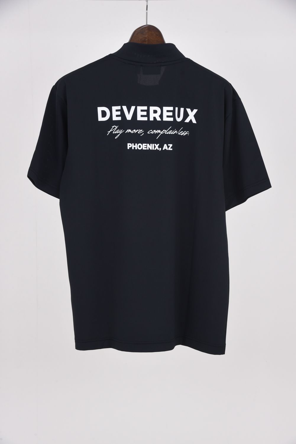 【26SS】 DVG MOCK TEE / モックネック Tシャツ (ブラック)