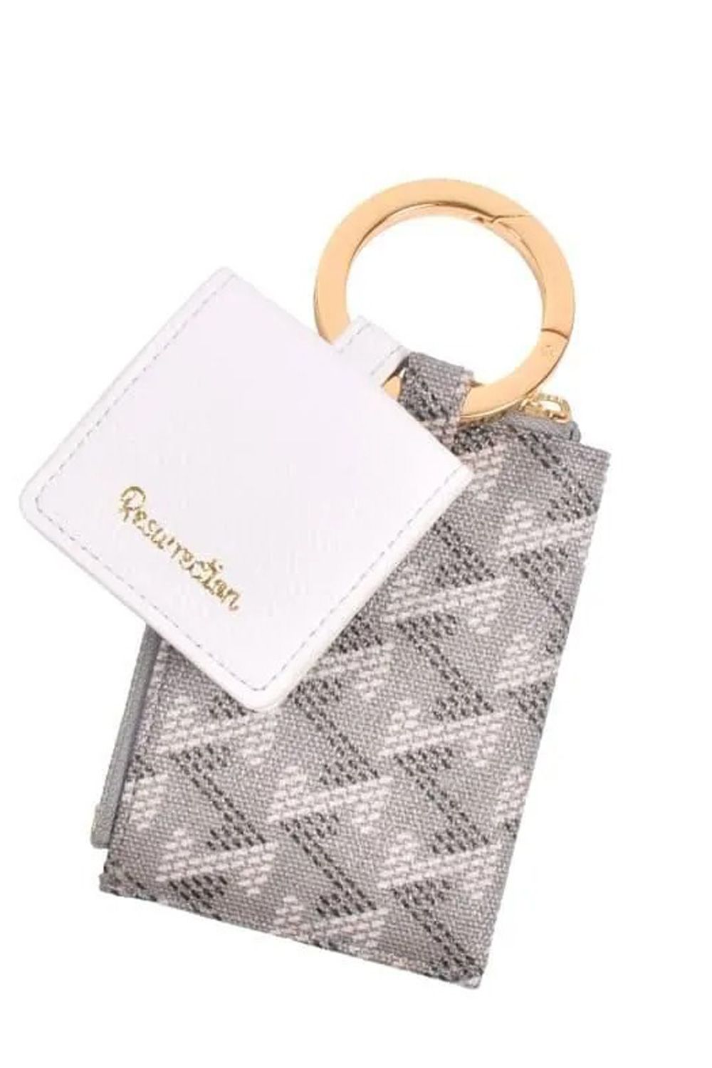 Resurrection Canaryカナリーマルチケース ホワイト/キャメル Resurrection - 【プレゼント好適品】 Canary No.2 (カナリー