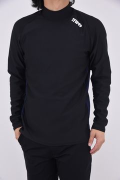 TFW49 - SIDE MESH MOCKNECK L/S T / サイドメッシュ モックネック 