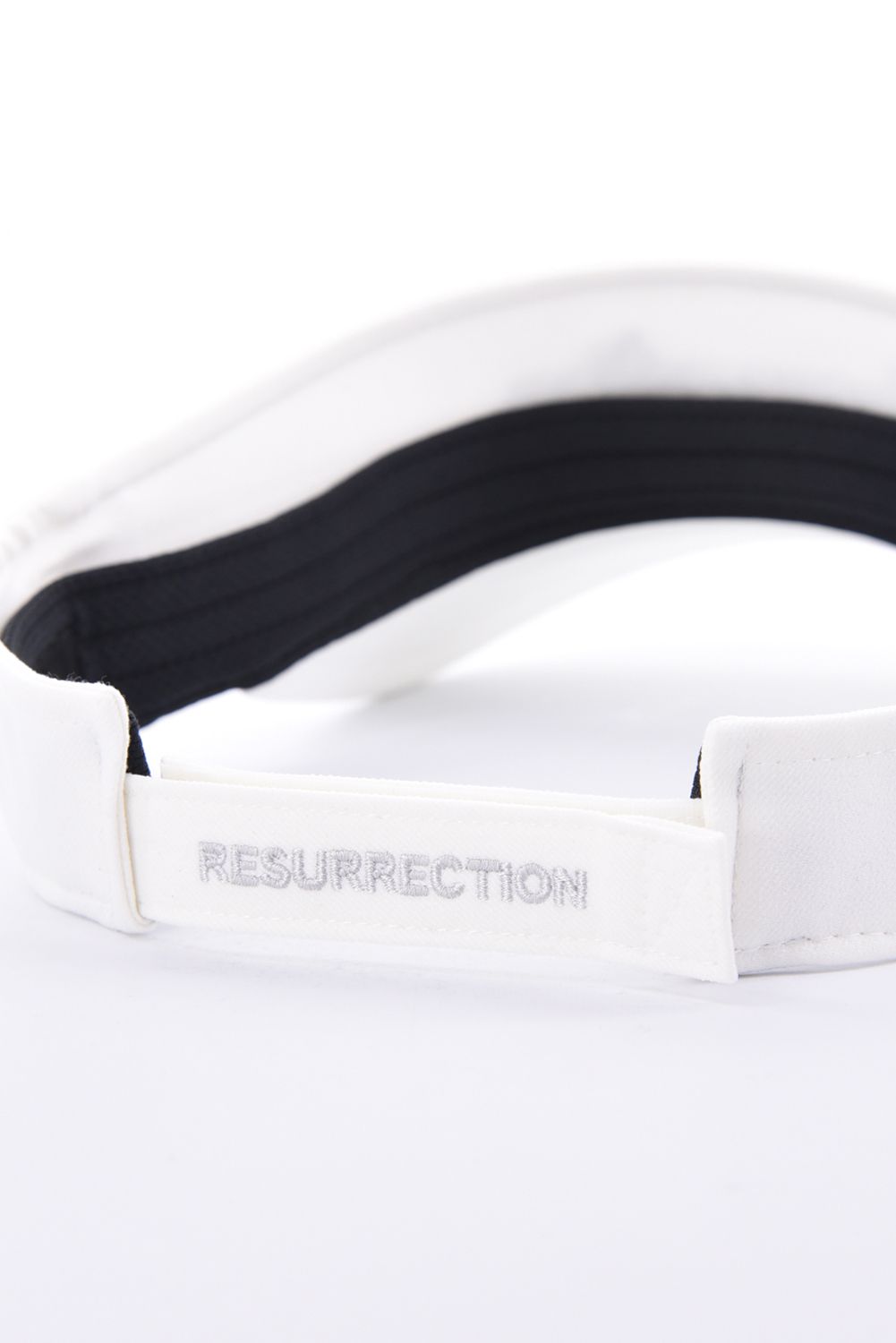 【26AW】 GM BRIM VISOR LANATEC / ブランドロゴ刺繍 オリジナルテキスタイル サンバイザー （モノホワイト)