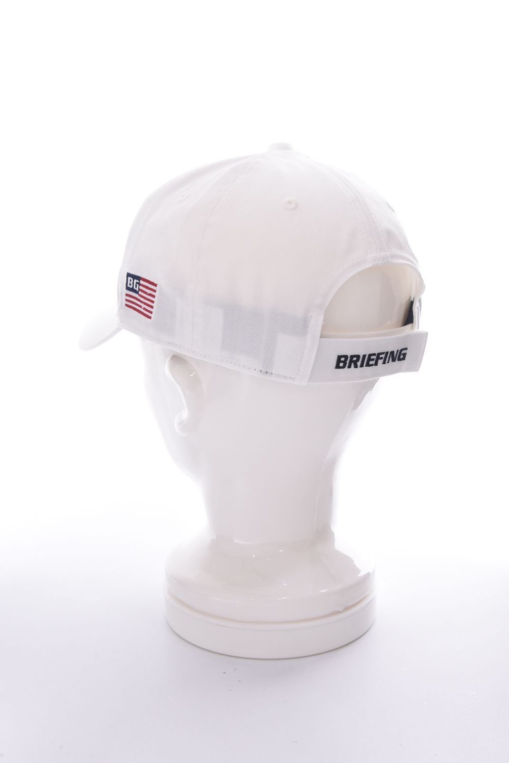 【26SS】 MEN’S INITIAL CAP / ブランドイニシャル刺繍 キャップ (ホワイト)