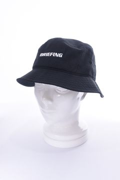 MS SEERSUKER HAT / シアサッカー バケットハット (ブラック)