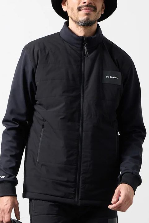 【26AW】 HYBRID PUFFER JACKET / ハイブリッド パファージャケット (ブラック)